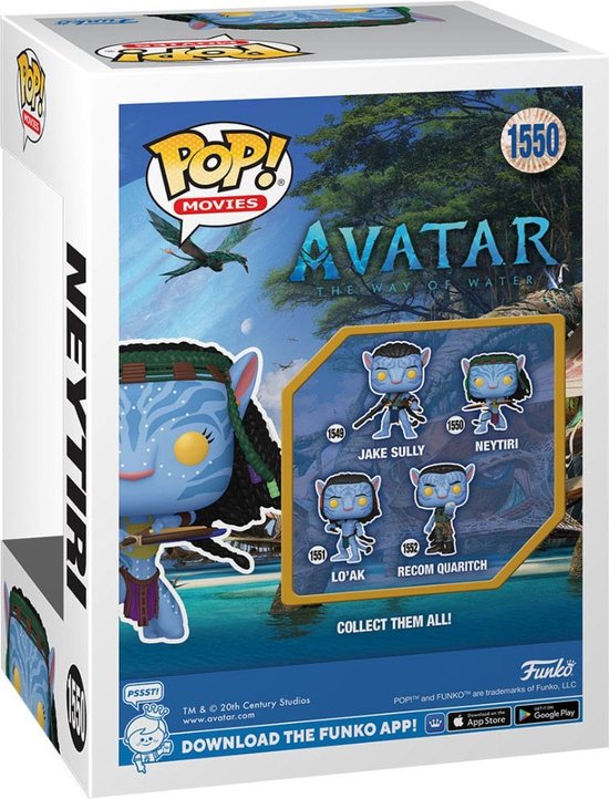 Funko Pop #1550 Avatar 2: Neytiri