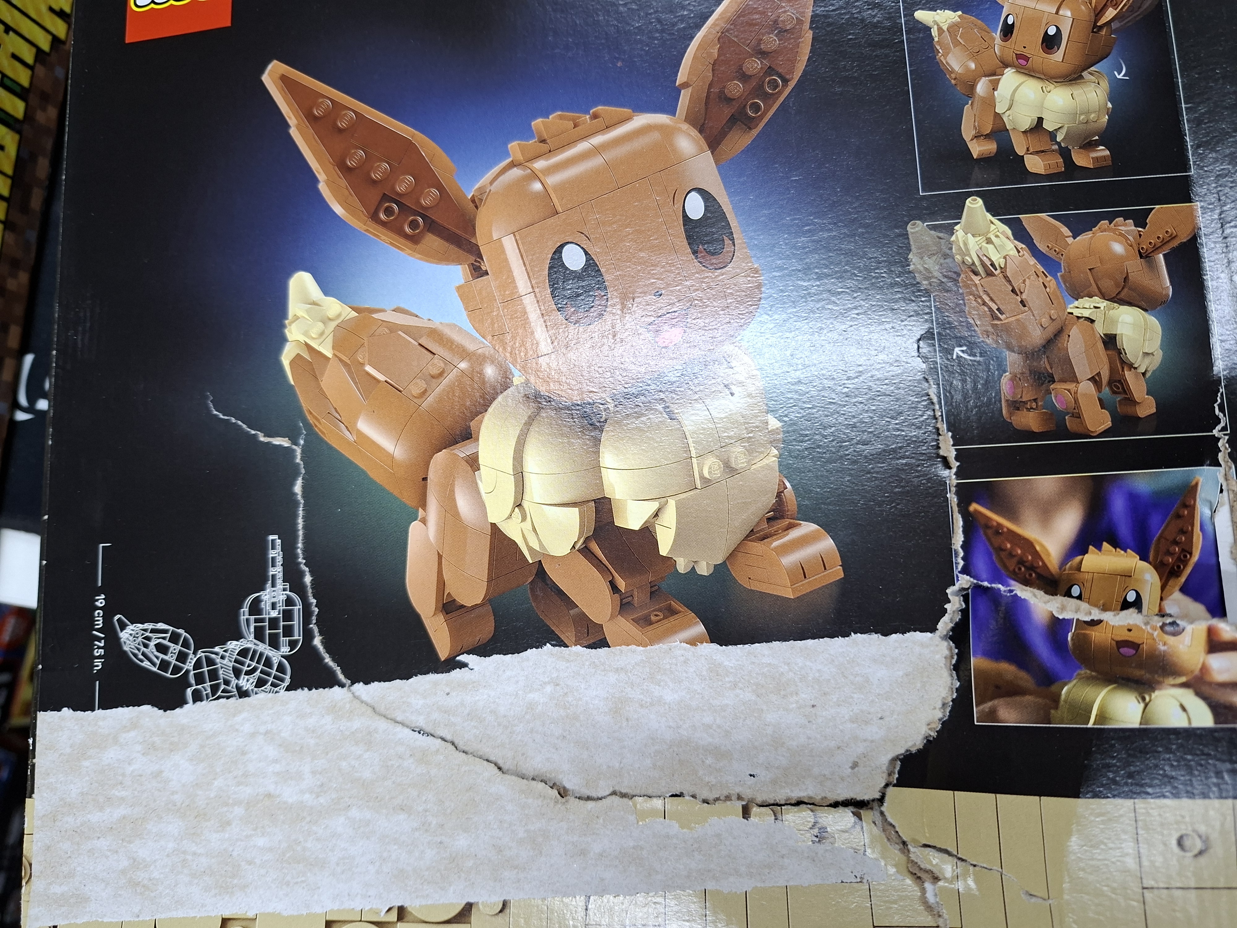 LEGO Pokémon Eevee Bouwpakket voor Volwassenen met Dieren Figuur - 72151