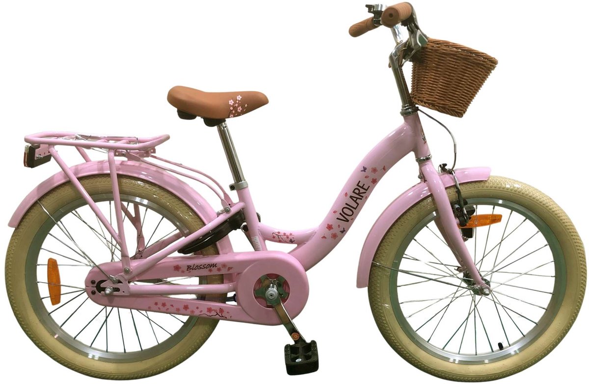 Volare Blossom Kinderfiets - Meisjes - 20 inch - Roze