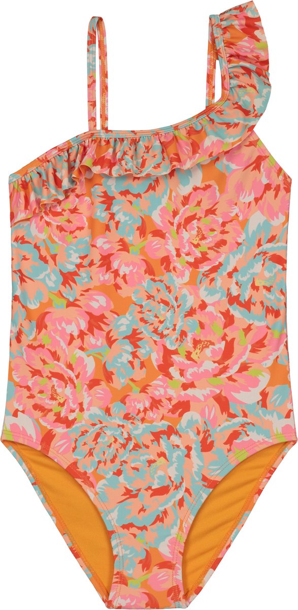 dgmoutlet-nl-Shiwi-MOON-swimsuit-FLORES-FLOWER-pumpkin-orange-176-aanbieding-sale-korting-1 Kleding, Badkleding, Bikini, Tas, Handtas