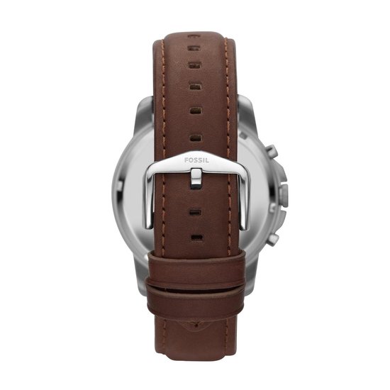 Fossil Grant FS4813 Herenhorloge 44 mm - Zilverkleurig