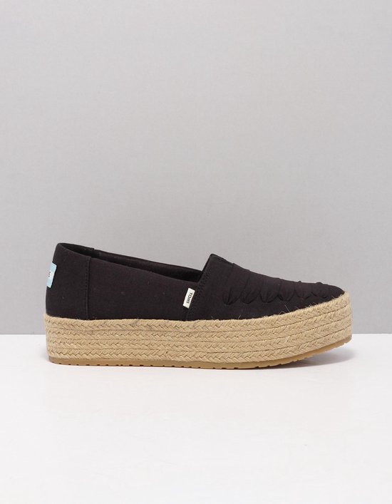 TOMS Valencia -maat 37- Dames Espadrilles - Black