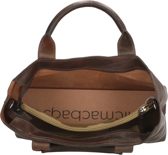 Micmacbags Discover Handtas - Donkerbruin