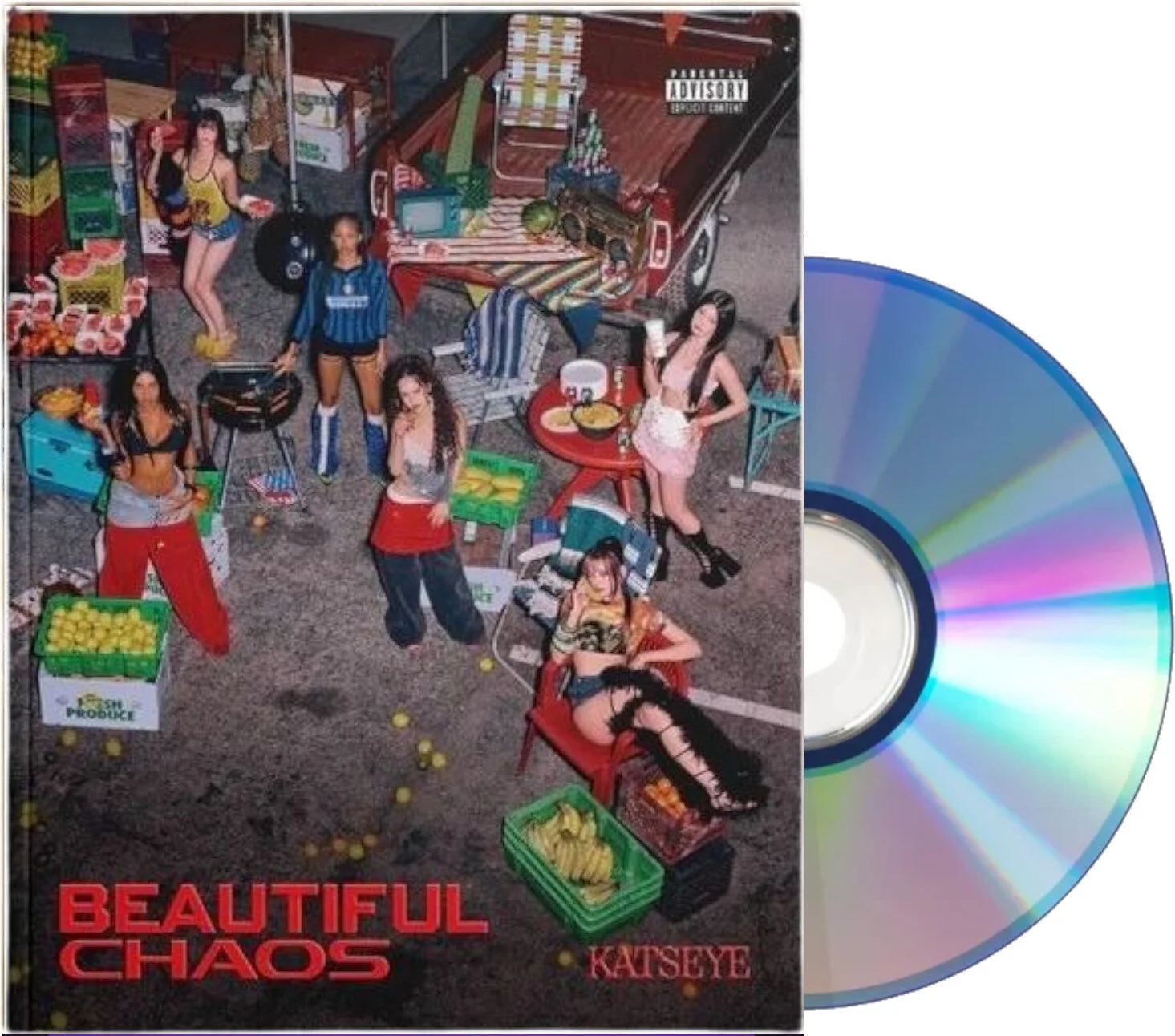 Katseye - Beautiful Chaos (CD) (Beautiful Ver.)