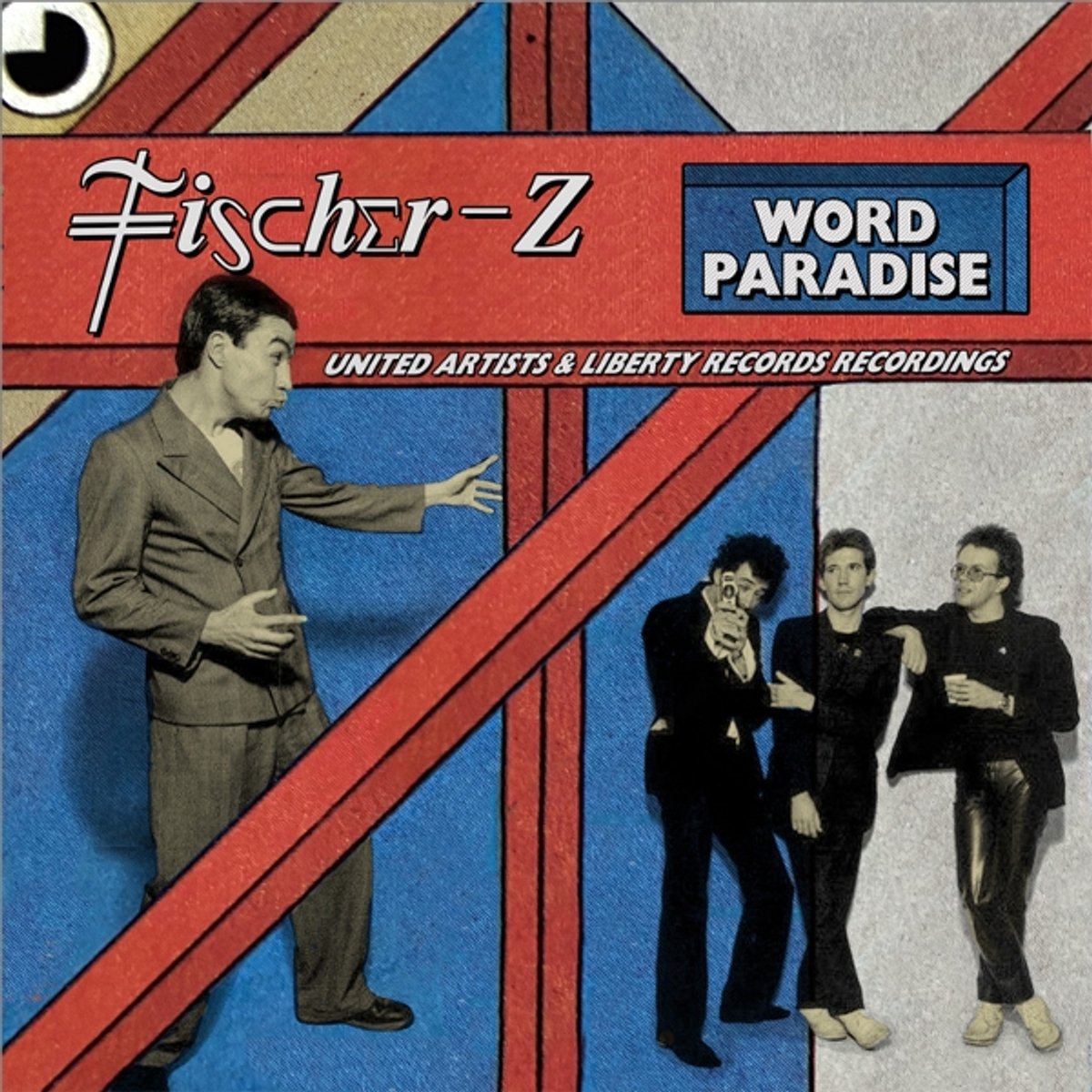 vinyl, album, cover, fischer-z, word-paradise