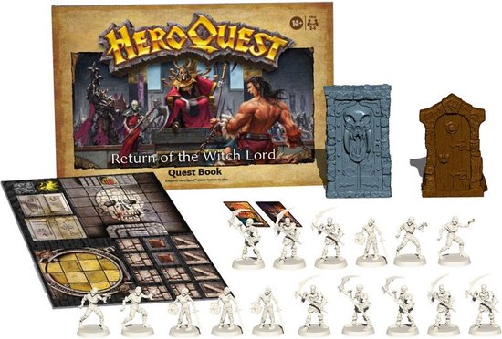 boardspel, miniaturen, tegels, kaarten, setstukken