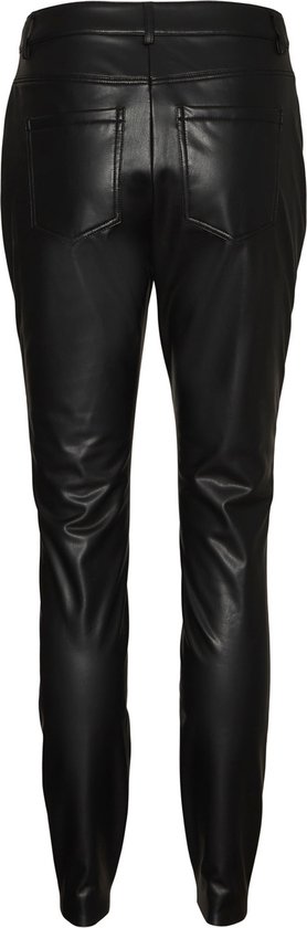 NOISY MAY - Maat L - NMELLY HW PU PANTS Dames Broek
