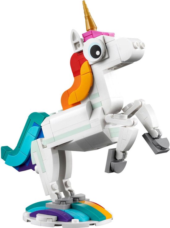 LEGO Creator 3in1 Magische Eenhoorn Speelgoed Set - 31140