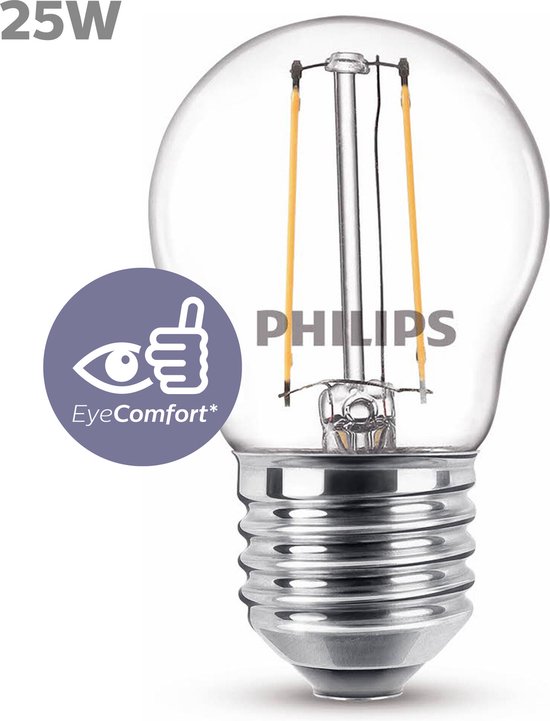 Philips LED Classic Kaarslamp 25W E27 Warm Wit