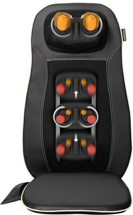 Medisana MCN Shiatsu Massagekussen Zwart