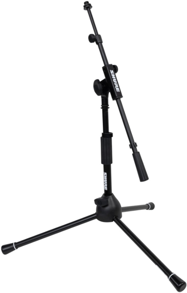 Shure SH-TRIPODSTANDLP Lage Microfoonstatief – Verstelbaar met Telescopische Arm