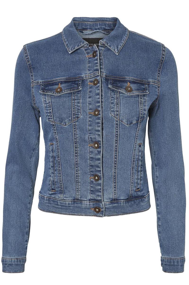 Vero Moda - Maat XL - VMHOT SOYA LS DENIM JACKET MIX GA NOOS Dames Jas
