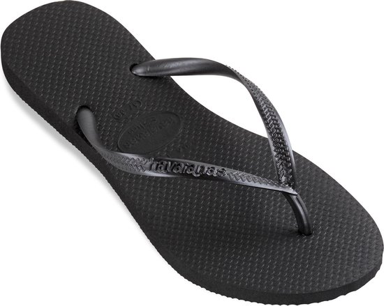 Havaianas Slim Dames Slippers - Maat 41/42 - black