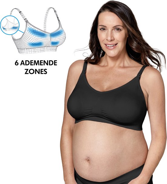 Medela Maat S Keep Cool Ultra bh - Naadloze voedingsbh - Zwangerschapsbh met 6 ademende zones - Soft