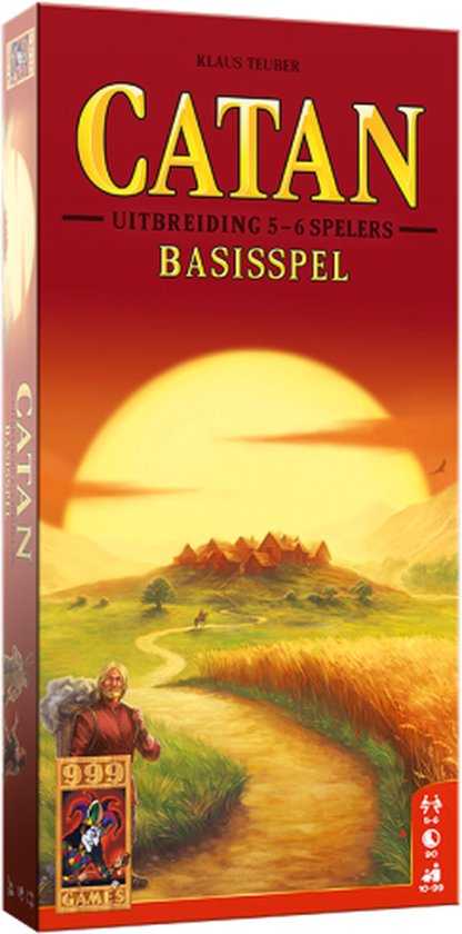 999 Games Catan: Uitbreiding 5/6 spelers Bordspel