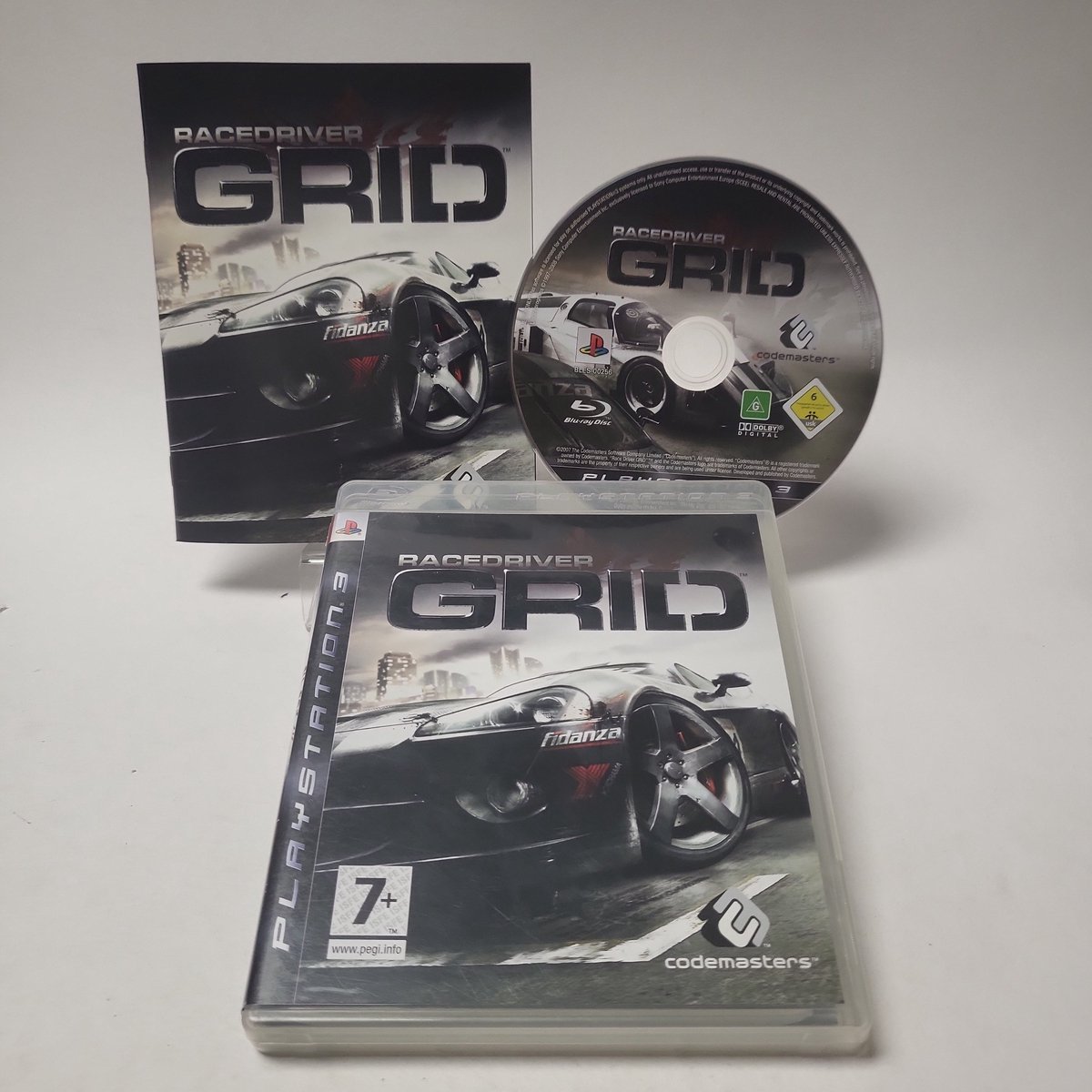 racing game, grid, playstation 4, car, disc
