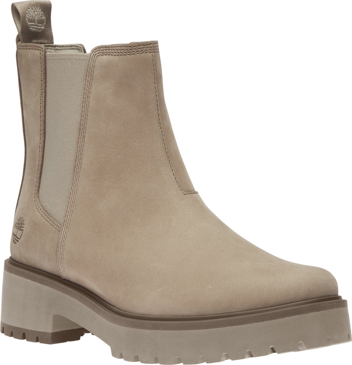 Timberland -  Maat 37 - MID CHELSEA BOOT TAUPE GRAY Dames Laarzen - TAUPE GRAY