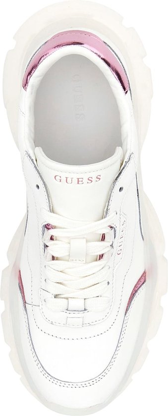 Guess Massel Runner -maat 39- Dames Sneakers - White Pink