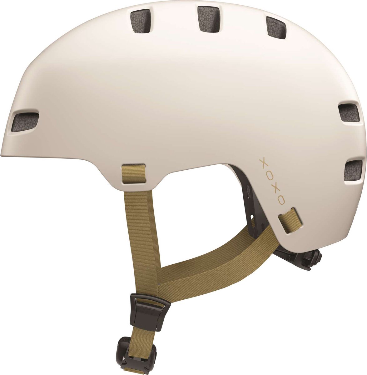 helm, skihelm, protectie, kleur-ecru, riem