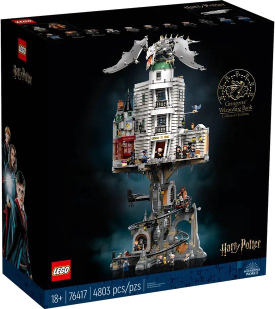 LEGO Harry Potter 76417 - Goudgrijp™ Tovenaarsbank – Verzameleditie