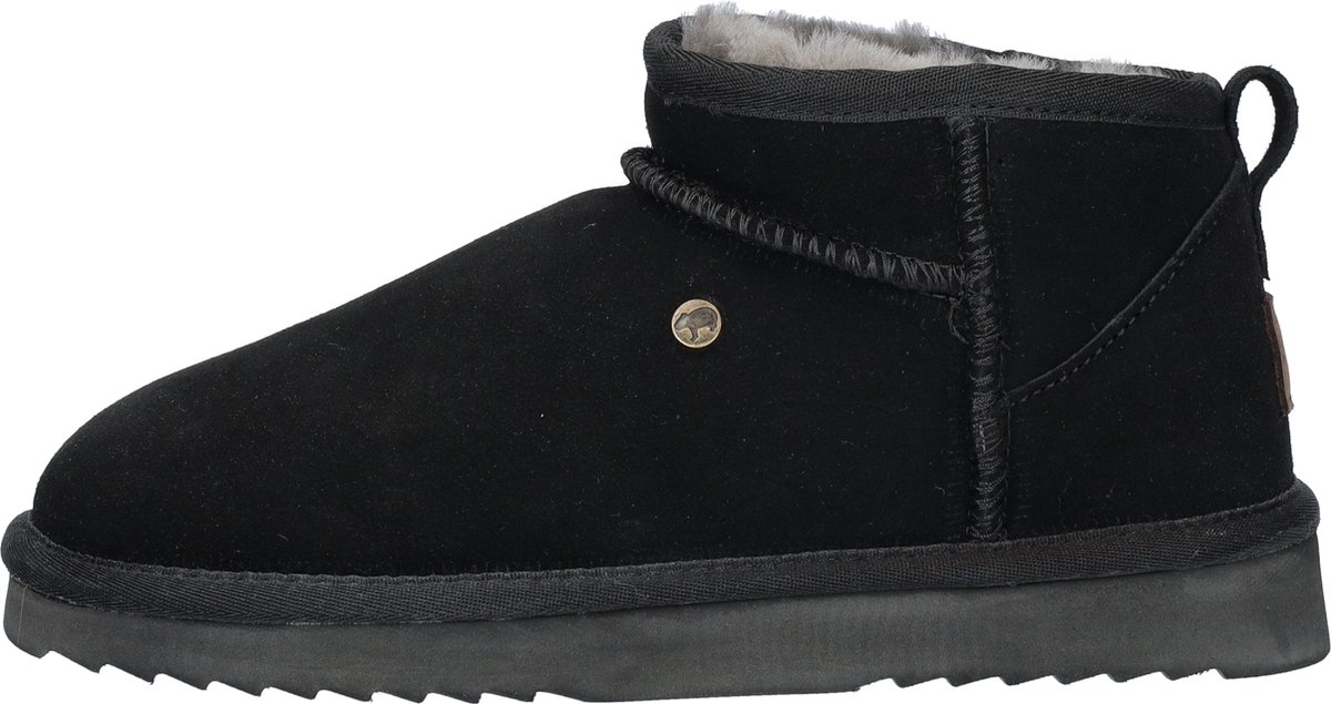 Warmbat - Maat 39 - Durack Women Suede Boot Dames Laarzen - Zwart