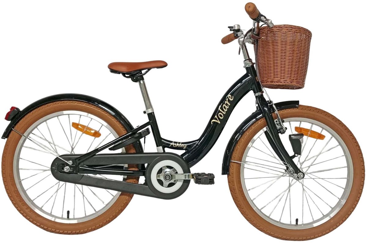 Volare Ashley Kinderfiets - Meisjes - 20 inch - Zwart