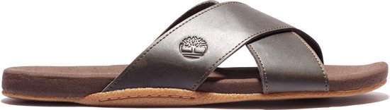 Timberland - Maat 43 - Seaton Bay Cross Strap Slide Heren Slippers - Gaucho