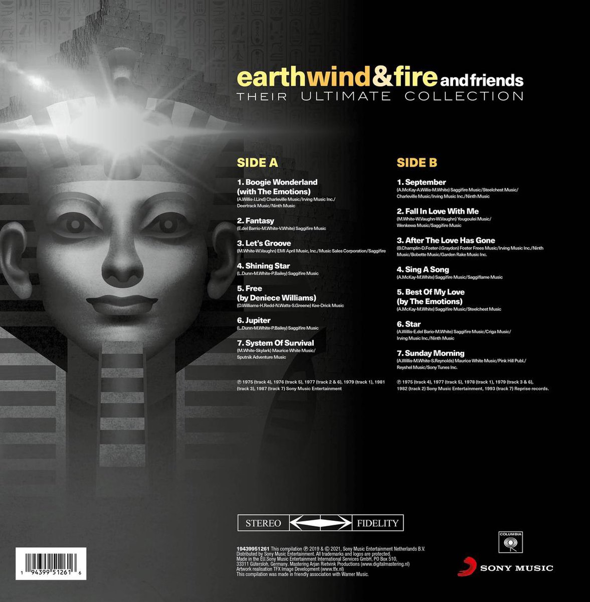 Earth Wind And Fire - Their Ultimate Collection (Coloured Vinyl)