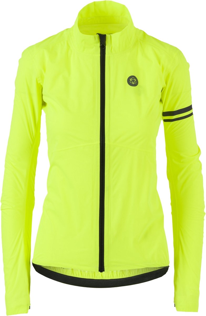 AGU - L Prime Fiets Regenjack Essential Dames - Geel Kleding, Jas