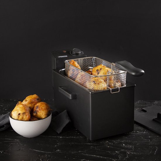 Princess Friteuse 182727 - 3 liter - Koude zone - Frituurpan - 2000W