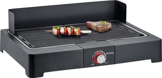 Severin PG 8567 Grill Elektrisch Controlelampje Zwart