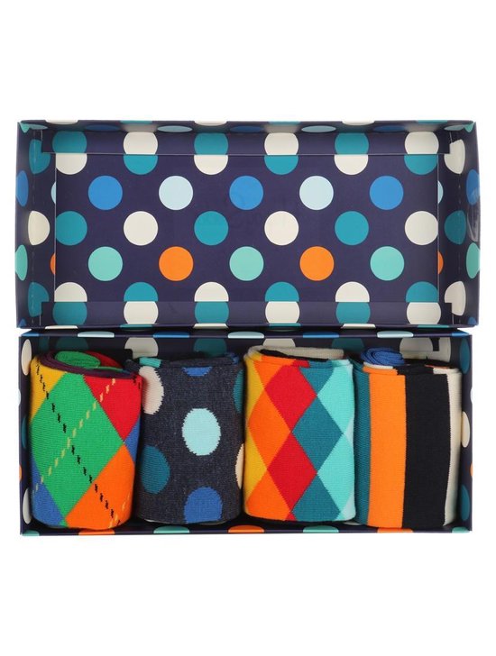 Happy Socks Big Dot Giftbox - Maat 41-46