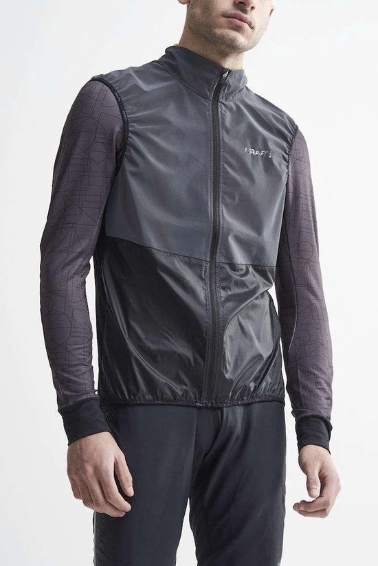 Craft Glow Vest Fietsjack - Heren - Maat M - Multi/Black
