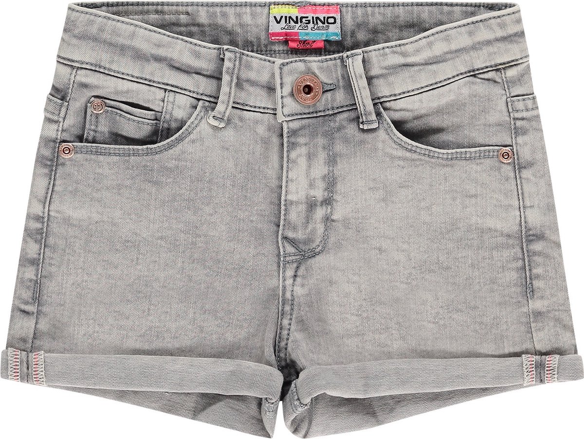 jeans, shorts, denim, grijs, kleding