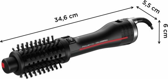 Rowenta x KARL LAGERFELD Brush Active Ultimate Experience CF961LF0 - Haarstyler - 750W