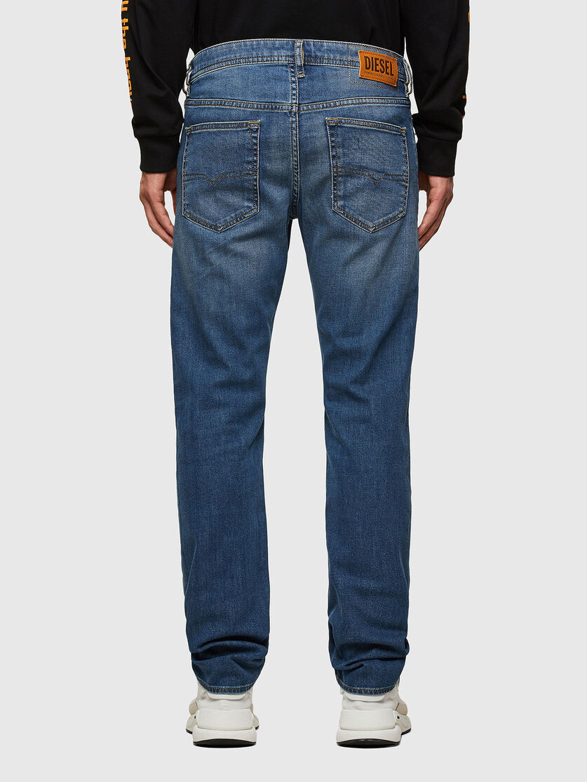 Diesel Duster heren jeans 009EI taps toelopend - W27-L32 - midden blauw