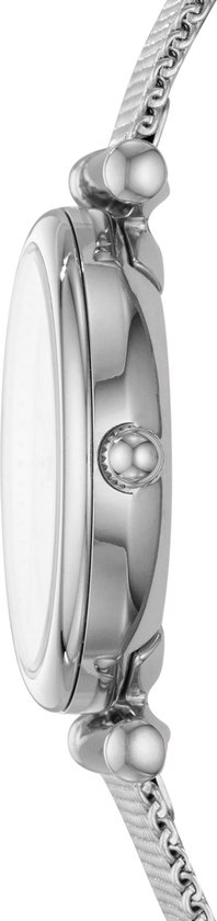 Fossil Carlie ES4432 Dameshorloge 28 mm - Zilverkleurig