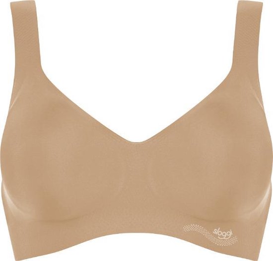 Sloggi - Maat M - ZERO Feel Dames Bralette - Cognac