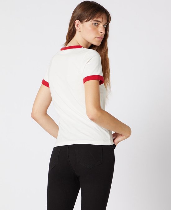 Wrangler RINGER TEE Dames T-shirt - Maat XS