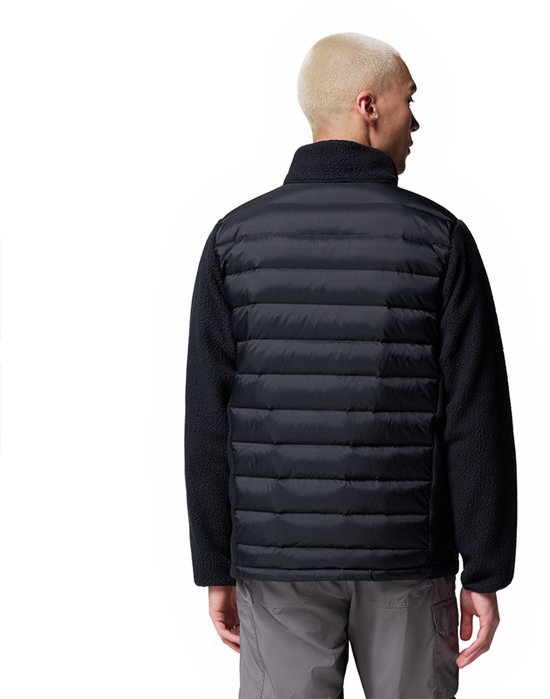 puffer vest, gilet, donkerblauw, heren, synthetisch vulling