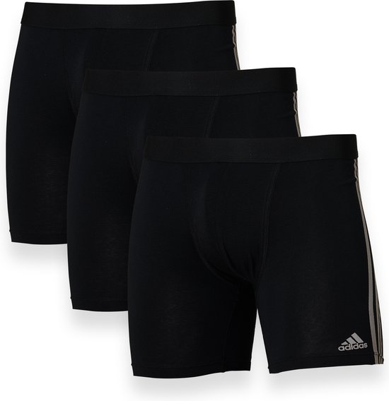 boxers, ondergoed, shorts, zwart, drie-pack