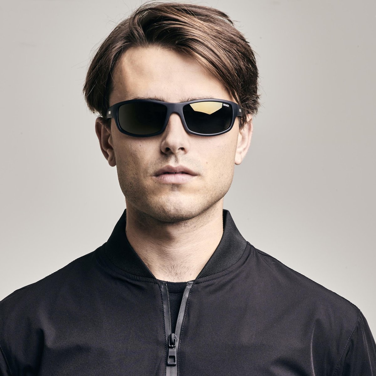 Sinner Zonnebril Unisex Monarch - Zwart - One Size