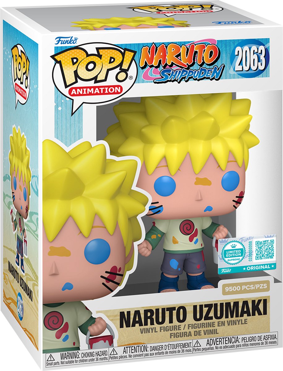 Naruto Uzumaki, Vinyl figure, Funko, animatieserie, beperkte editie