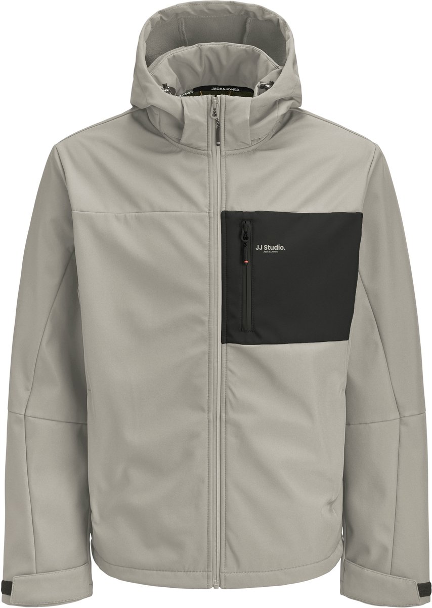 jas, softshell, capuchon, vider, zak