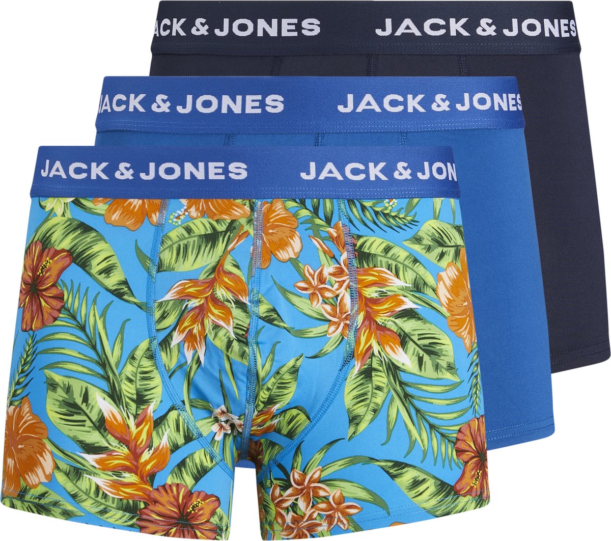 boxers, trunks, ondergoed, patroon, tropisch