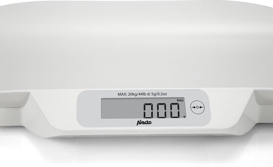 Alecto-Baby-BC-30 Alecto Baby BC-30 Babyweegschaal - weegt tot maximaal 20 kilogram