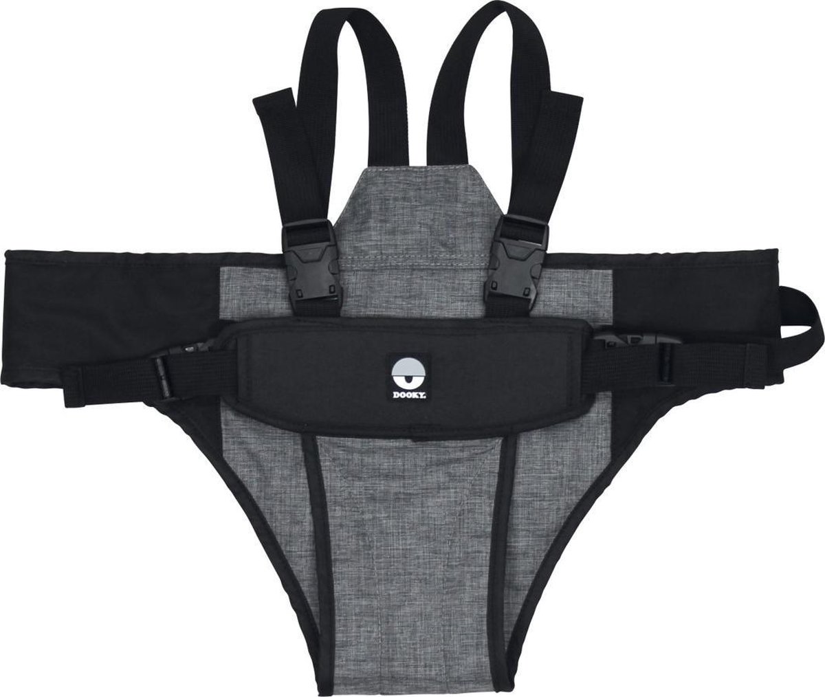 Dooky Travel chair Black grey melange