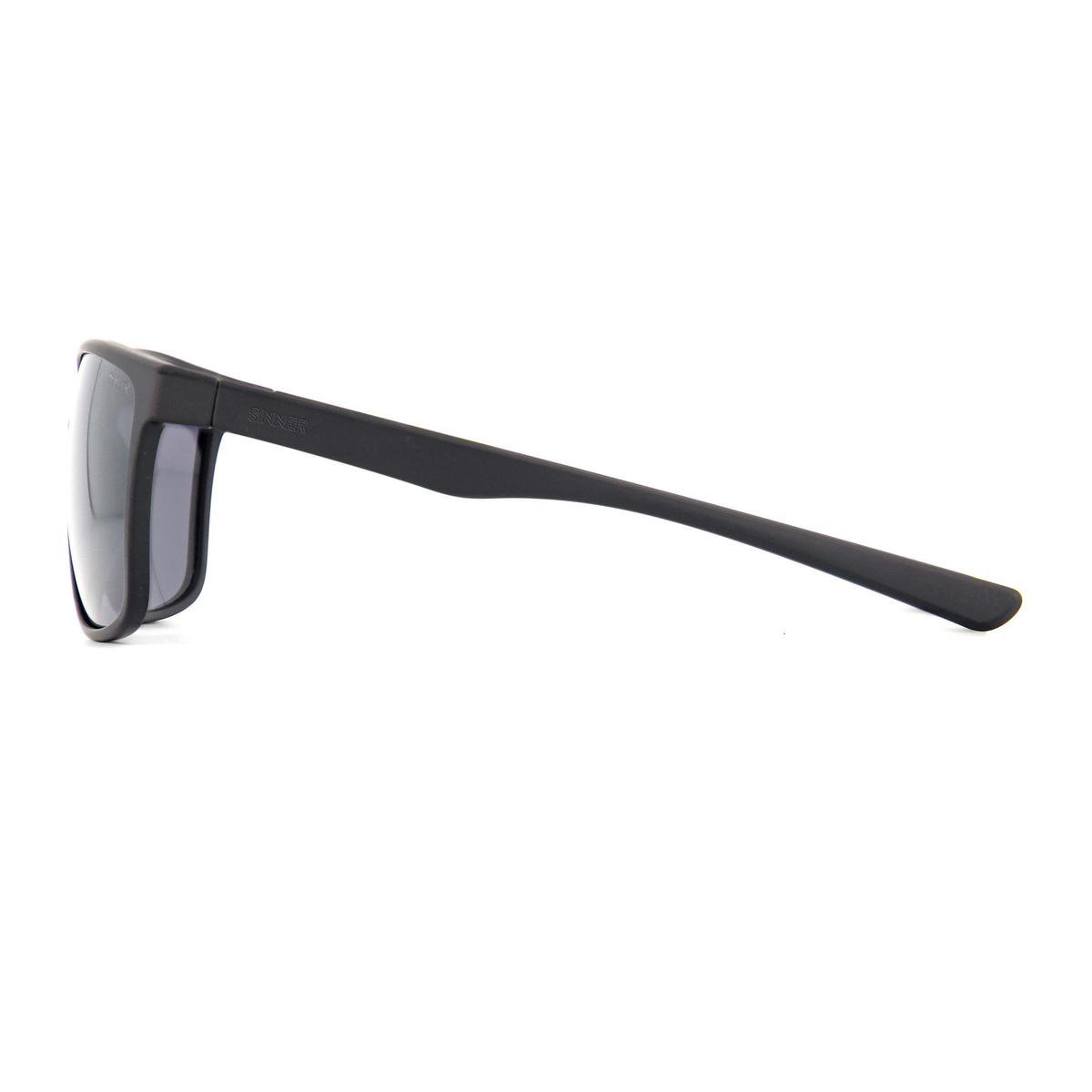 SINNER Capitan Gepolariseerde Unisex Zonnebril - Zwart