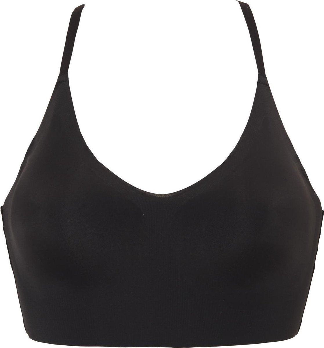 Maidenform - Maat L - Maidenform Pure Comfort Racerback Beha Vrouwen Beha - Zwart
