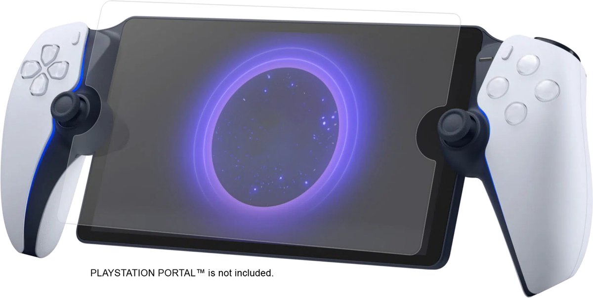 Qware Gaming - Tempered Glass - geschikt voor Playstation Portal - Screenprotector - Gehard Glas - B